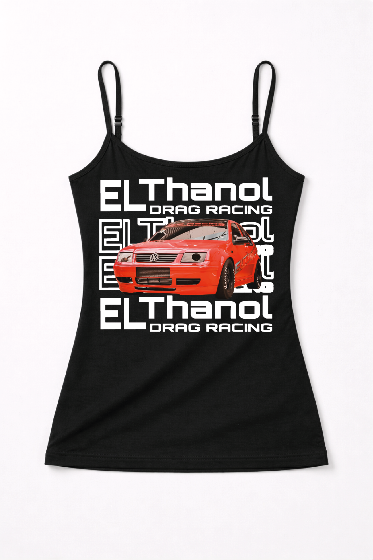 Trägershirt - Schwarz