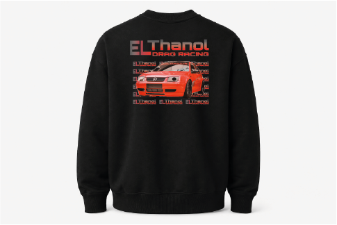Elthanol Drag Racing Sweatshirt – Bora farbig