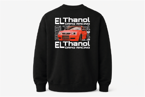 Elthanol Drag Racing Sweatshirt – Bora weiß