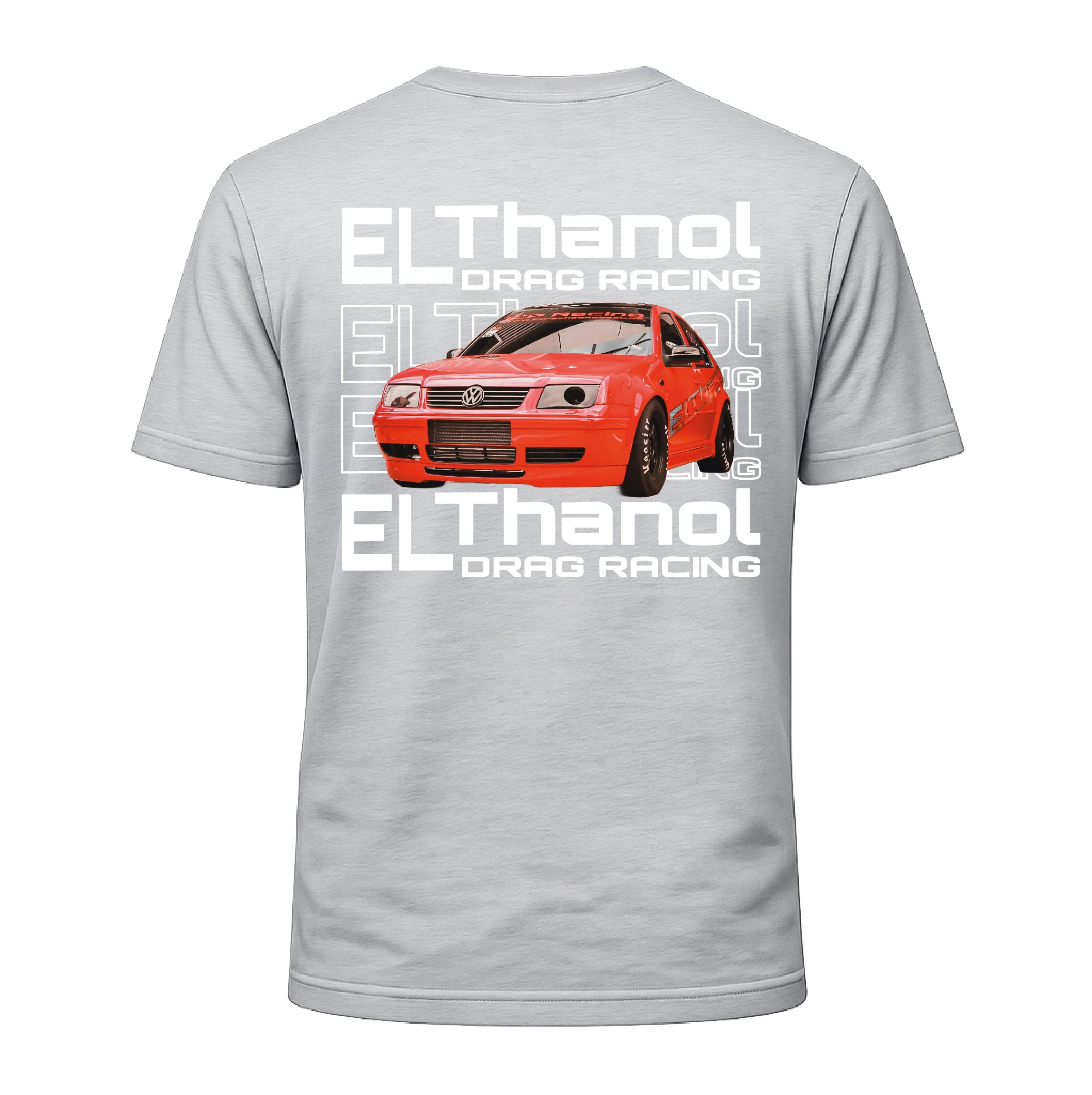 Elthanol Drag Racing T-Shirt – Bora weiß