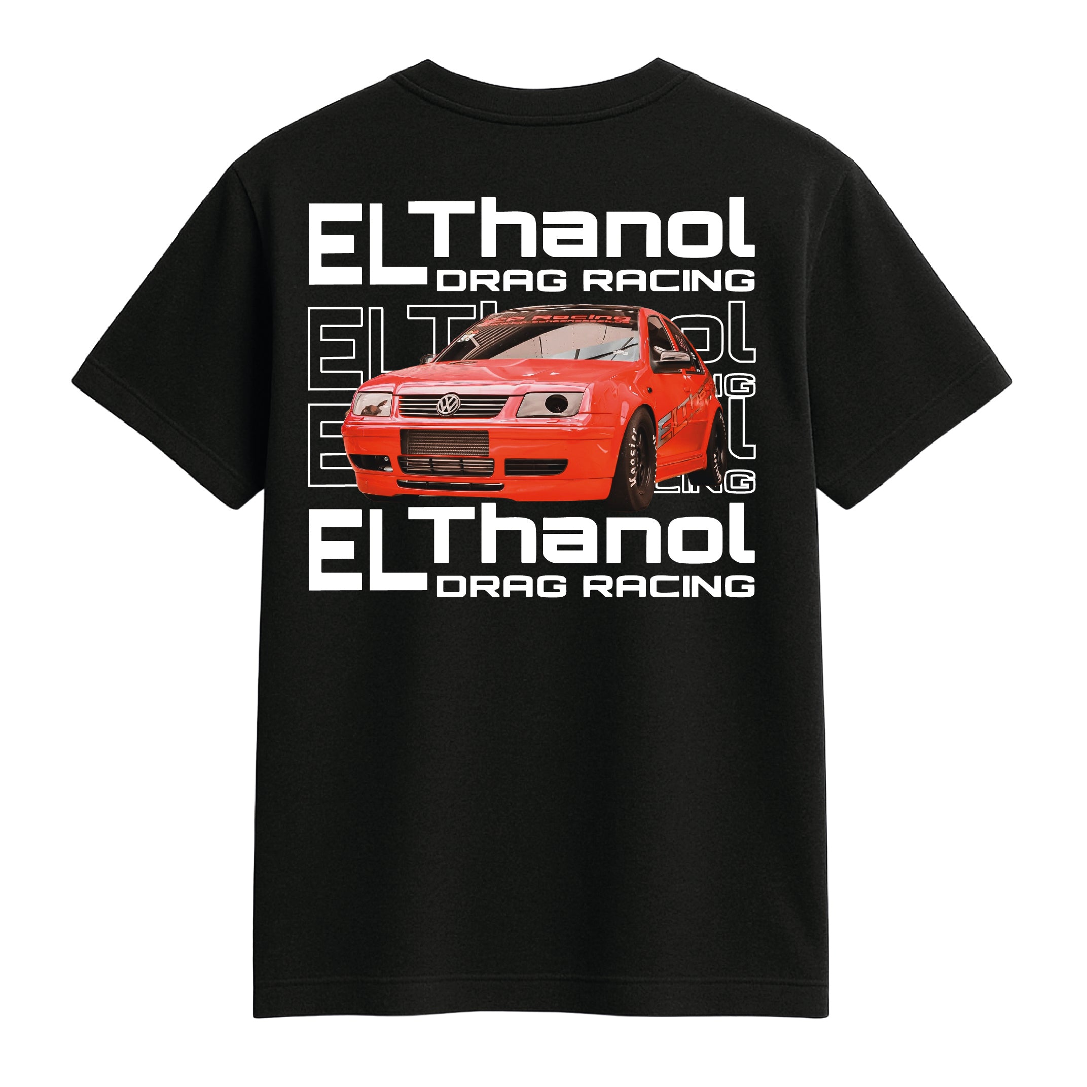 Elthanol Drag Racing T-Shirt – Bora weiß